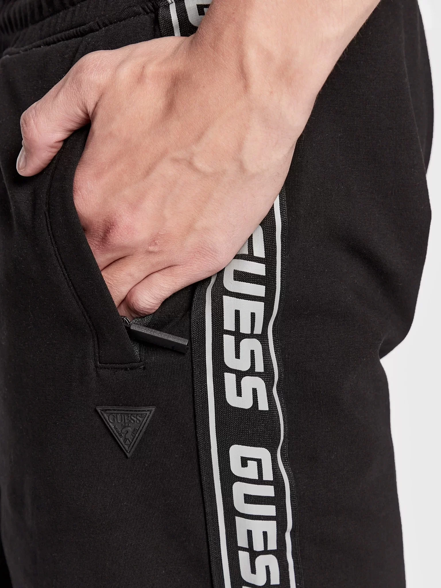Guess Arlo Short Erkek Siyah Şort Z2YD02K6ZS1-JBLK