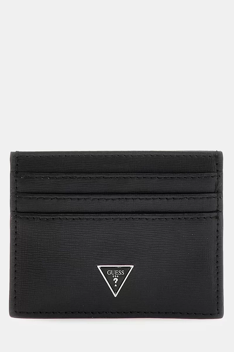 Guess Madrıd Card Case Erkek Siyah Kartlık SMCSLELEA25-BLA