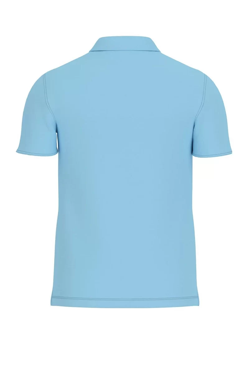 Guess Ss Basıc Gd Polo Erkek Mavi T-Shirt F5GP00K9WF1-A739