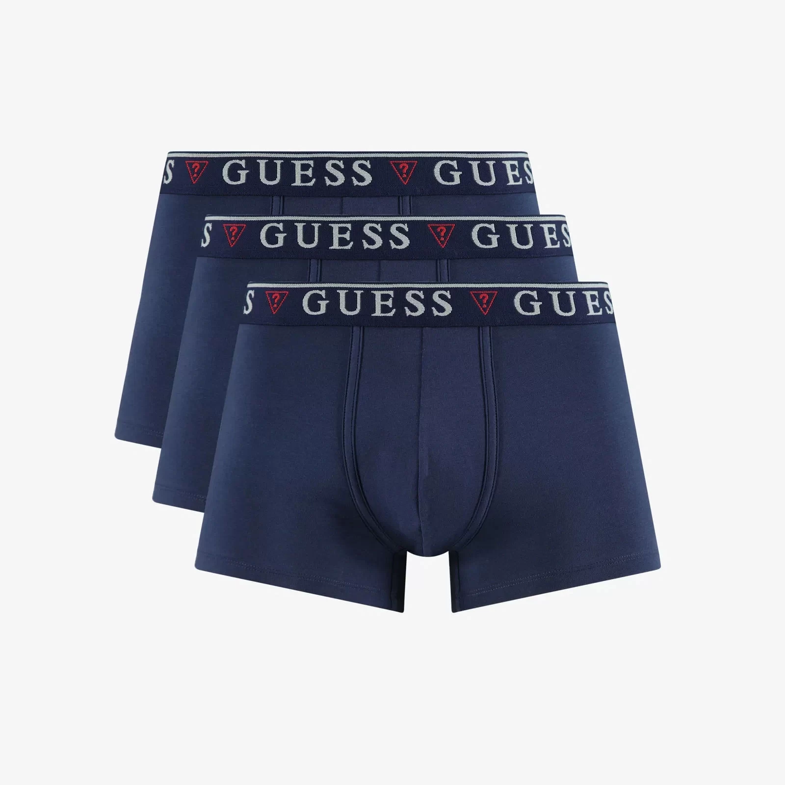 Guess Brıan Hero Boxer Trunk 3 Pack Erkek Mavi Boxer U97G01KCD31-D780