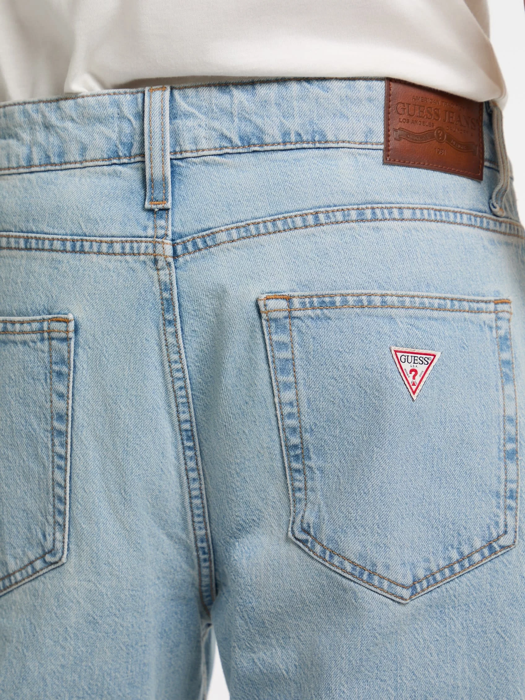 Guess jeans Gj G15 Relaxed Taper Erkek Mavi Jeans M5GA90D5M51-GAL1