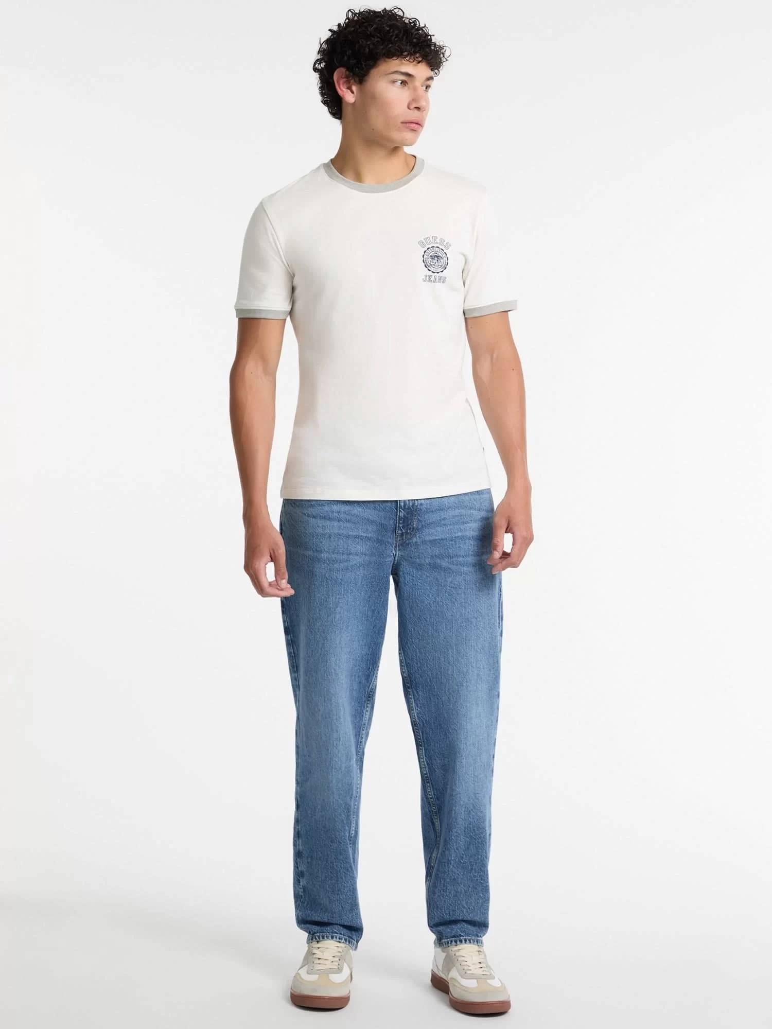 Guess jeans Gj G15 Relaxed Taper Erkek Mavi Jeans M5GA90D5M53-GJMD