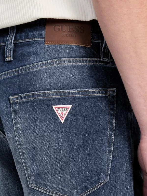 Guess Erkek Mavi Wyatt Şort