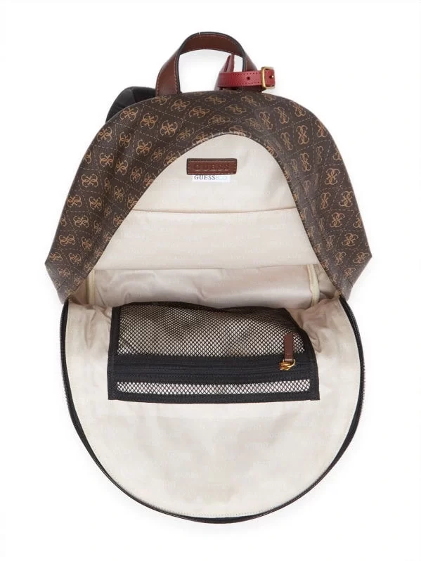 Guess Erkek Kahverengi Milano Kompakt Sırt Çantası