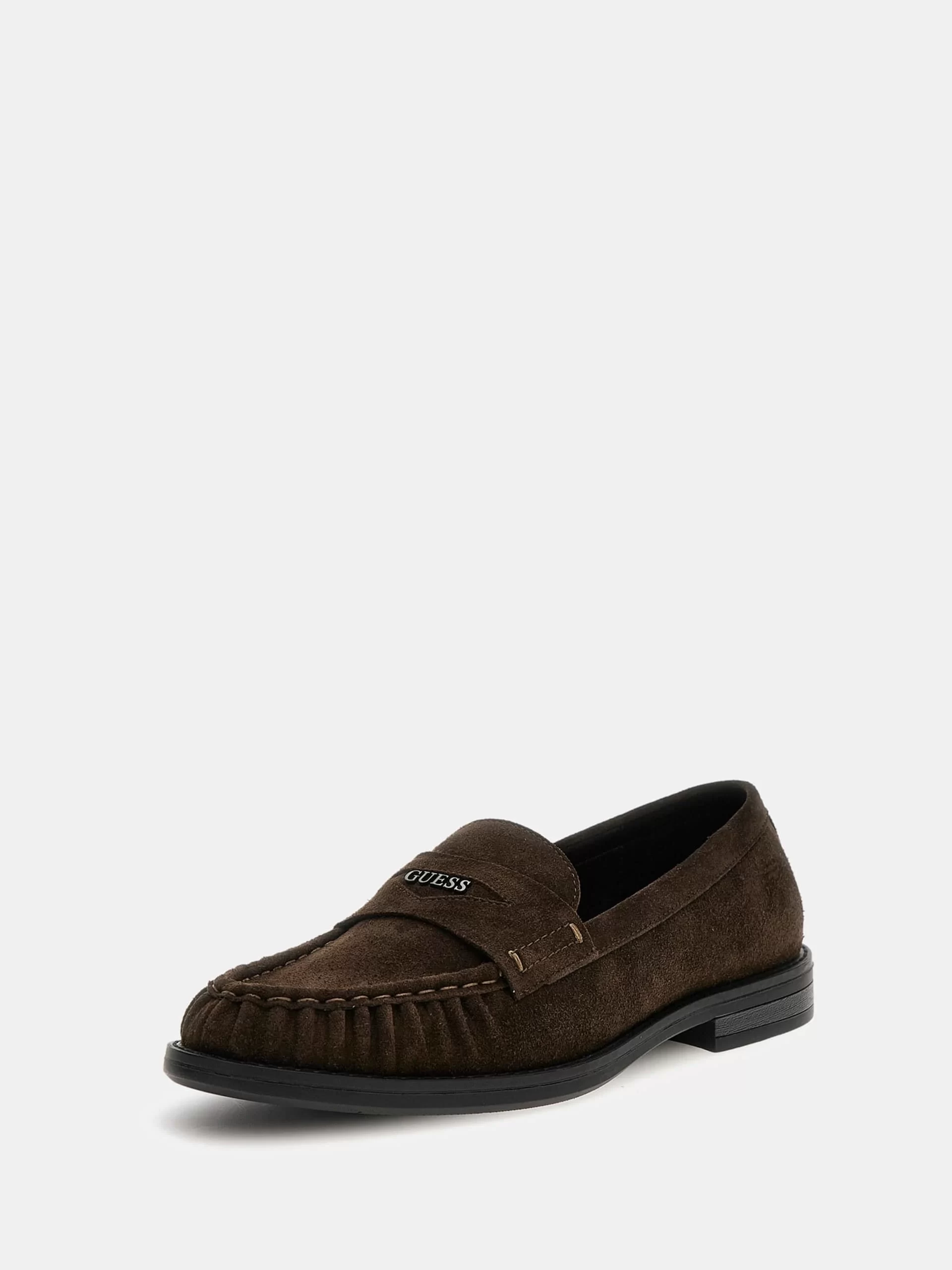 Guess Osaka Erkek Kahverengi Loafer FMJOSASUE14-BROWN