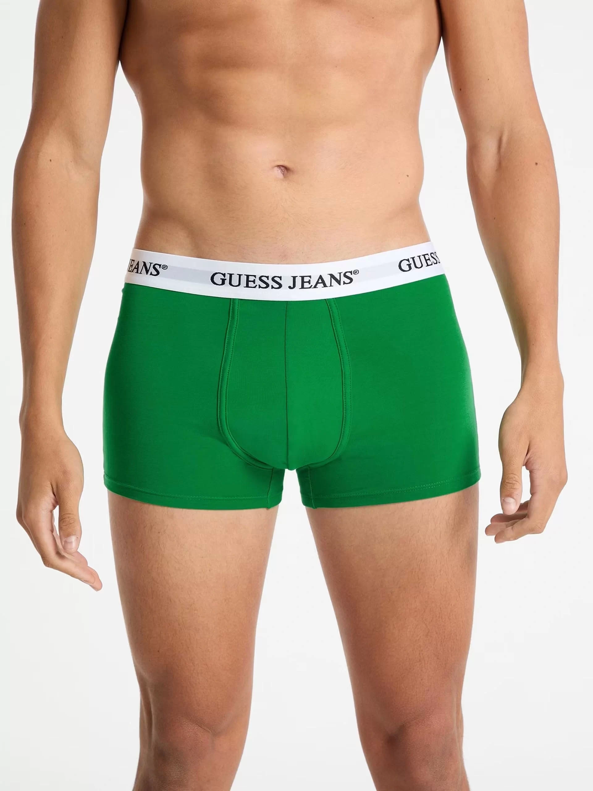 Guess jeans Gj 3 Pack Trunk Erkek Yeşil Boxer M4BZ48K6YW1-FN2O