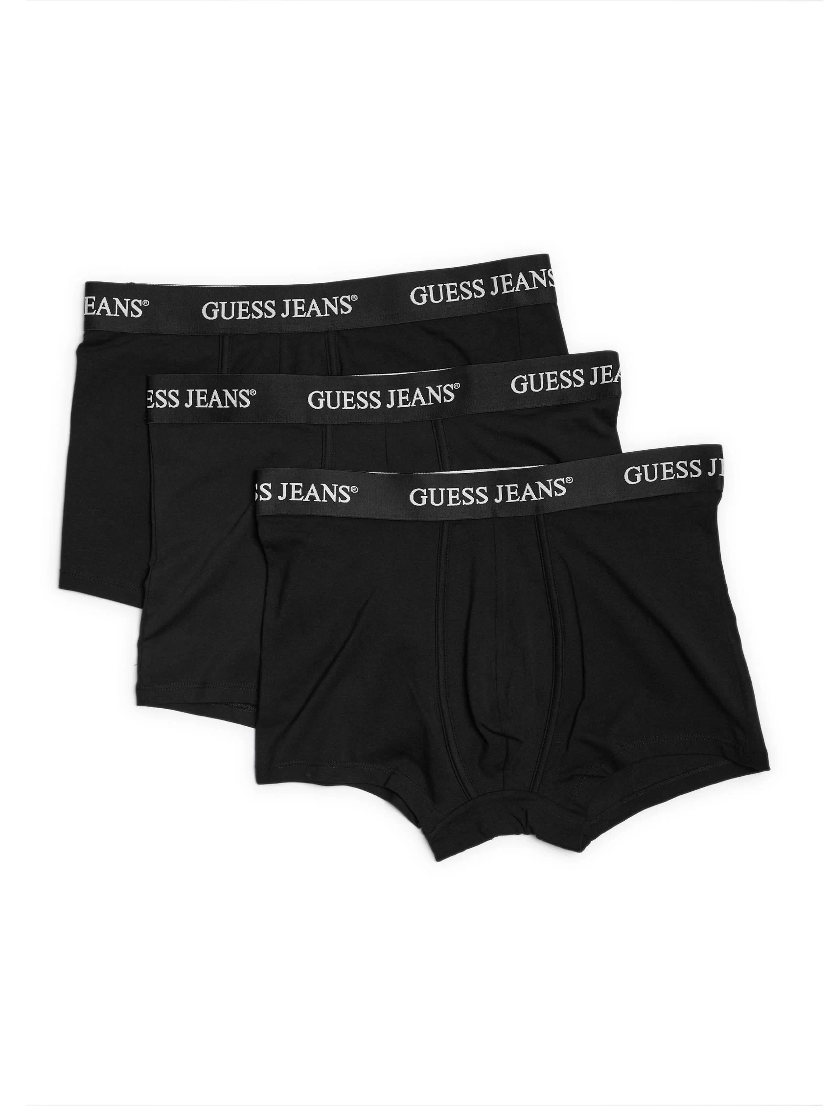 Guess jeans Gj 3 Pack Trunk Erkek Siyah Boxer M4BZ48K6YW1-JBLK