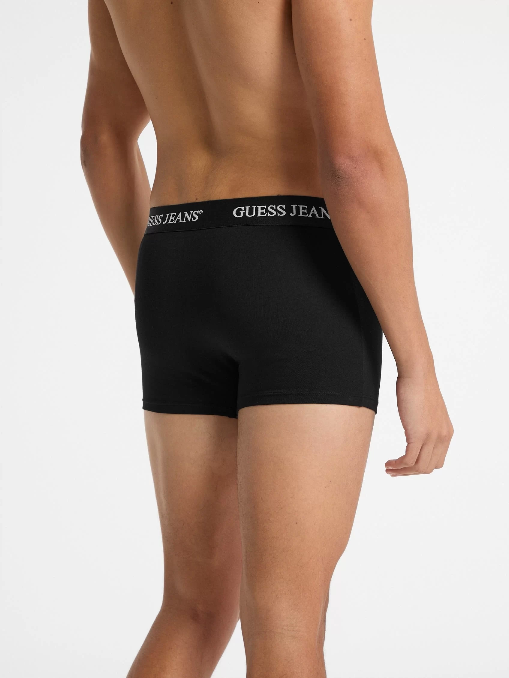 Guess jeans Gj 3 Pack Trunk Erkek Siyah Boxer M4BZ48K6YW1-JBLK