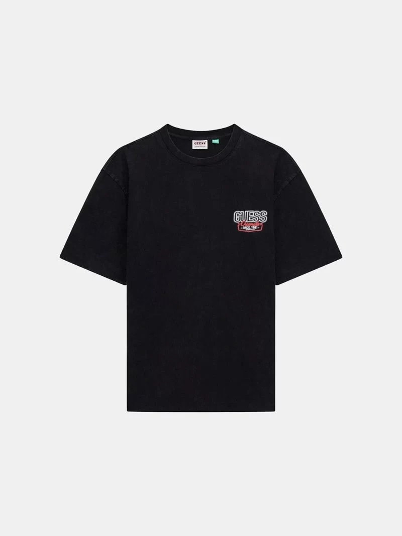 Guess Go Amerıcan Classıc Tee Erkek Siyah T-Shirt M5GI62K8FQ4-JTMU