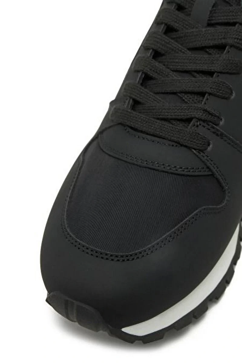 Guess Erkek Siyah Arona 4G Logolu Sneaker