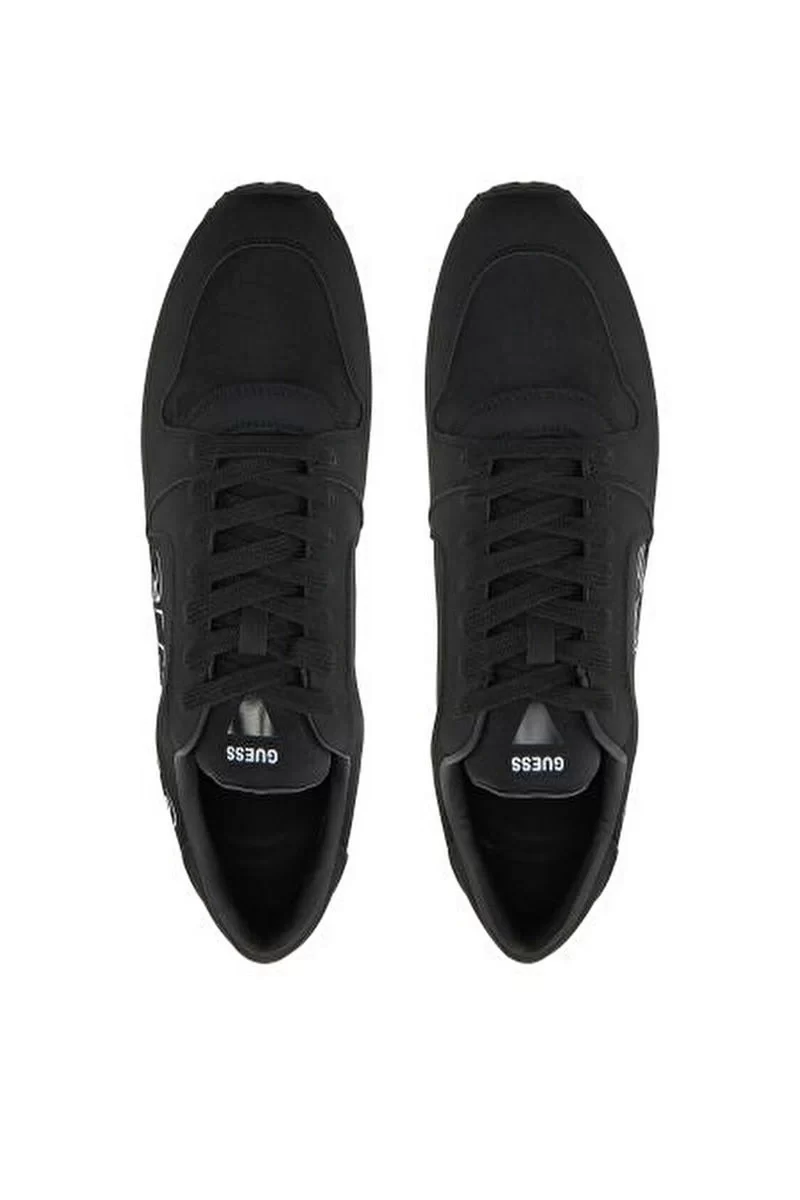 Guess Erkek Siyah Arona 4G Logolu Sneaker