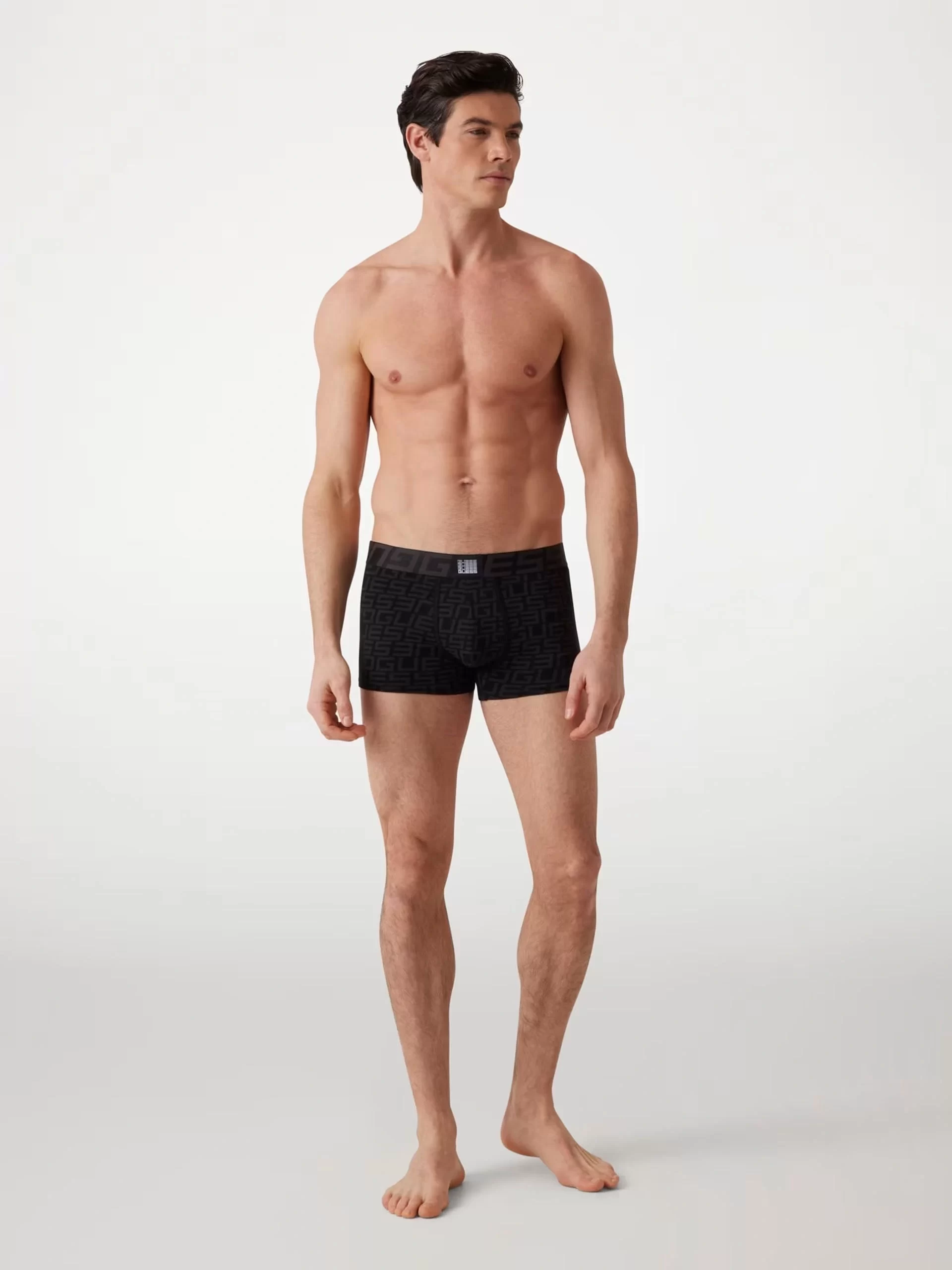 Guess Idol Boxer Trunk Pack Erkek Siyah Külot U4RG01K6YW0-P9MU