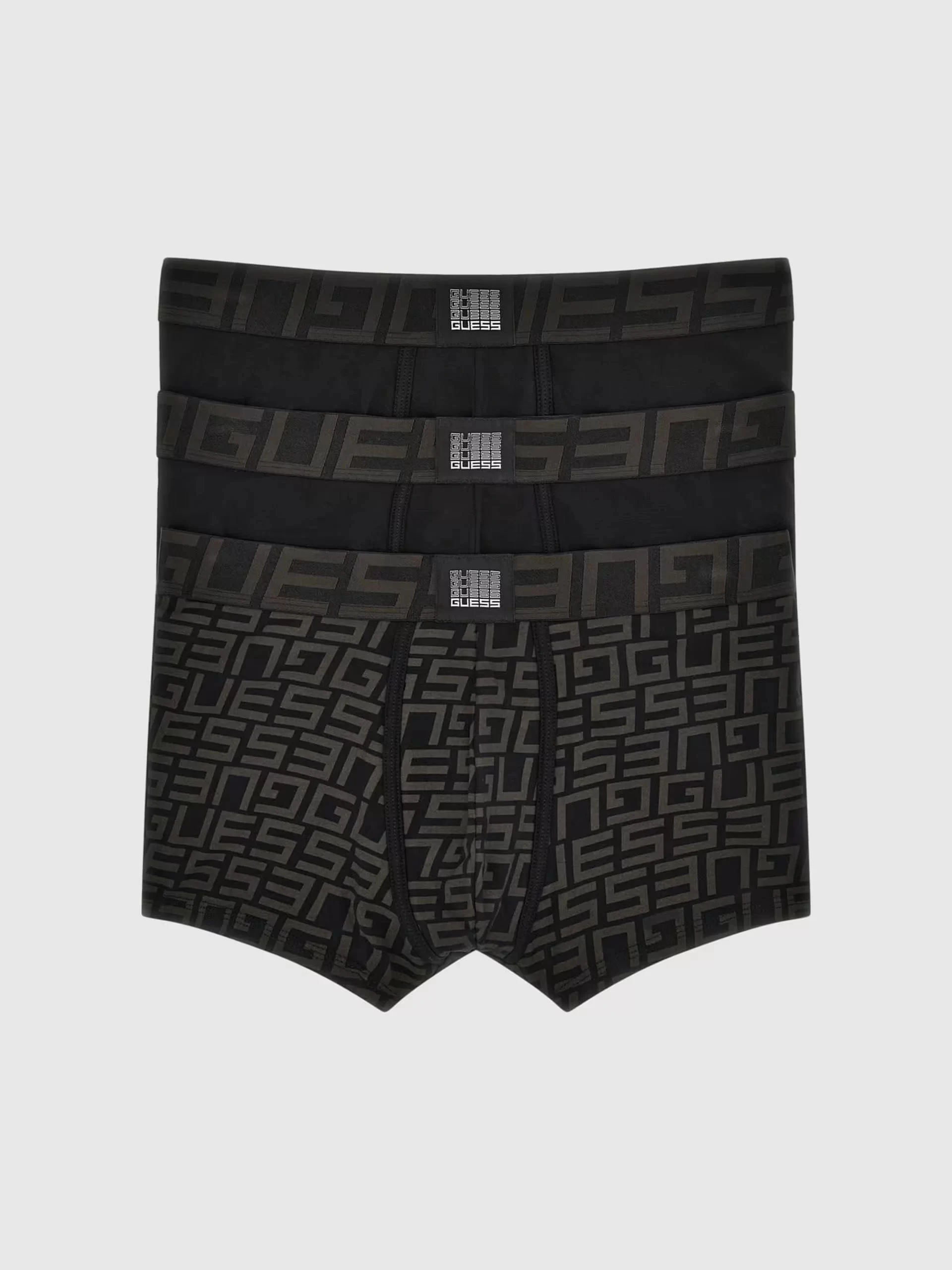 Guess Idol Boxer Trunk Pack Erkek Siyah Külot U4RG01K6YW0-P9MU