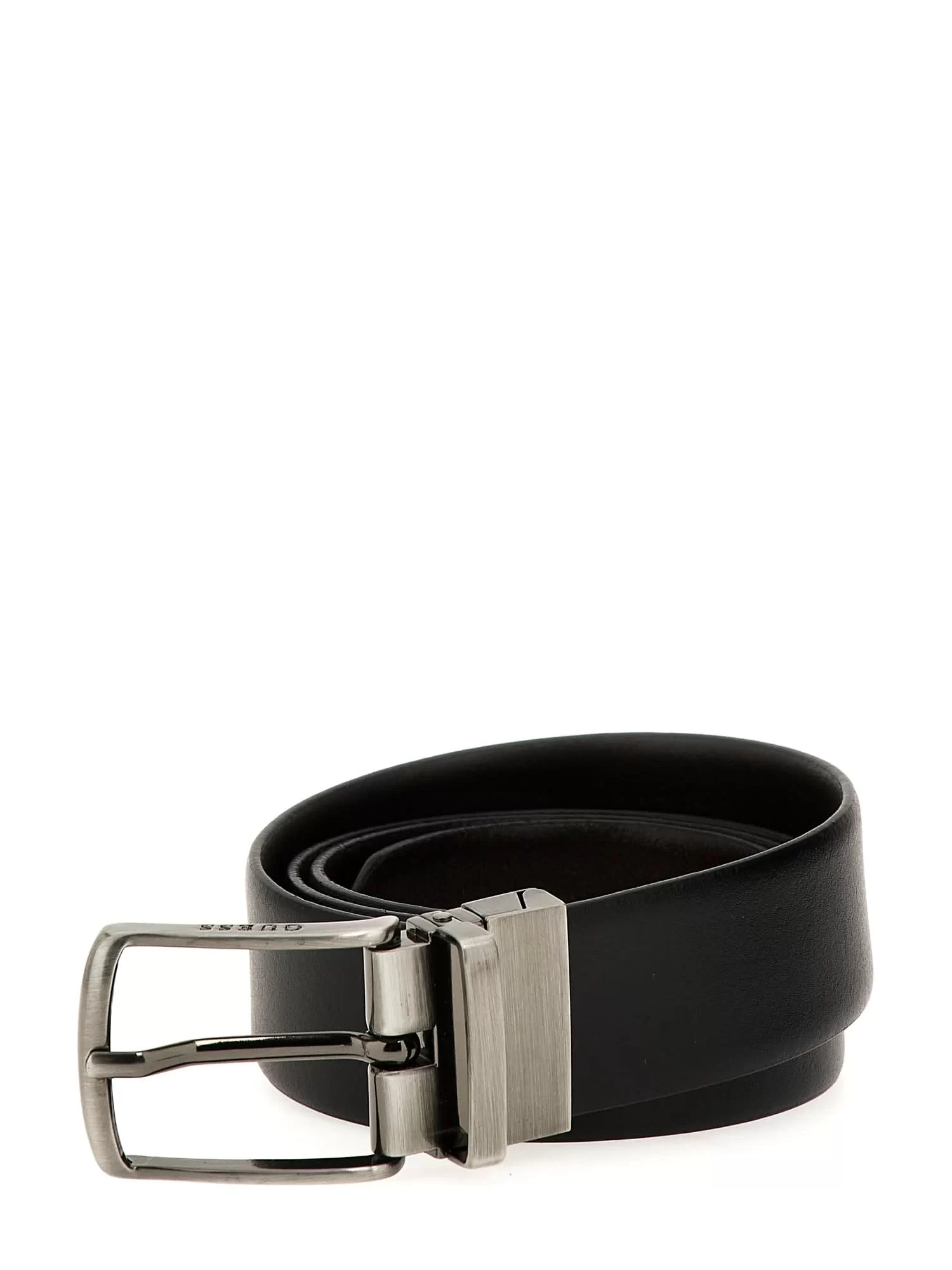Guess Algarve Adj & Rev Belt H30 Erkek Siyah/Kahverengi Kemer BMALSLP5235-BOW