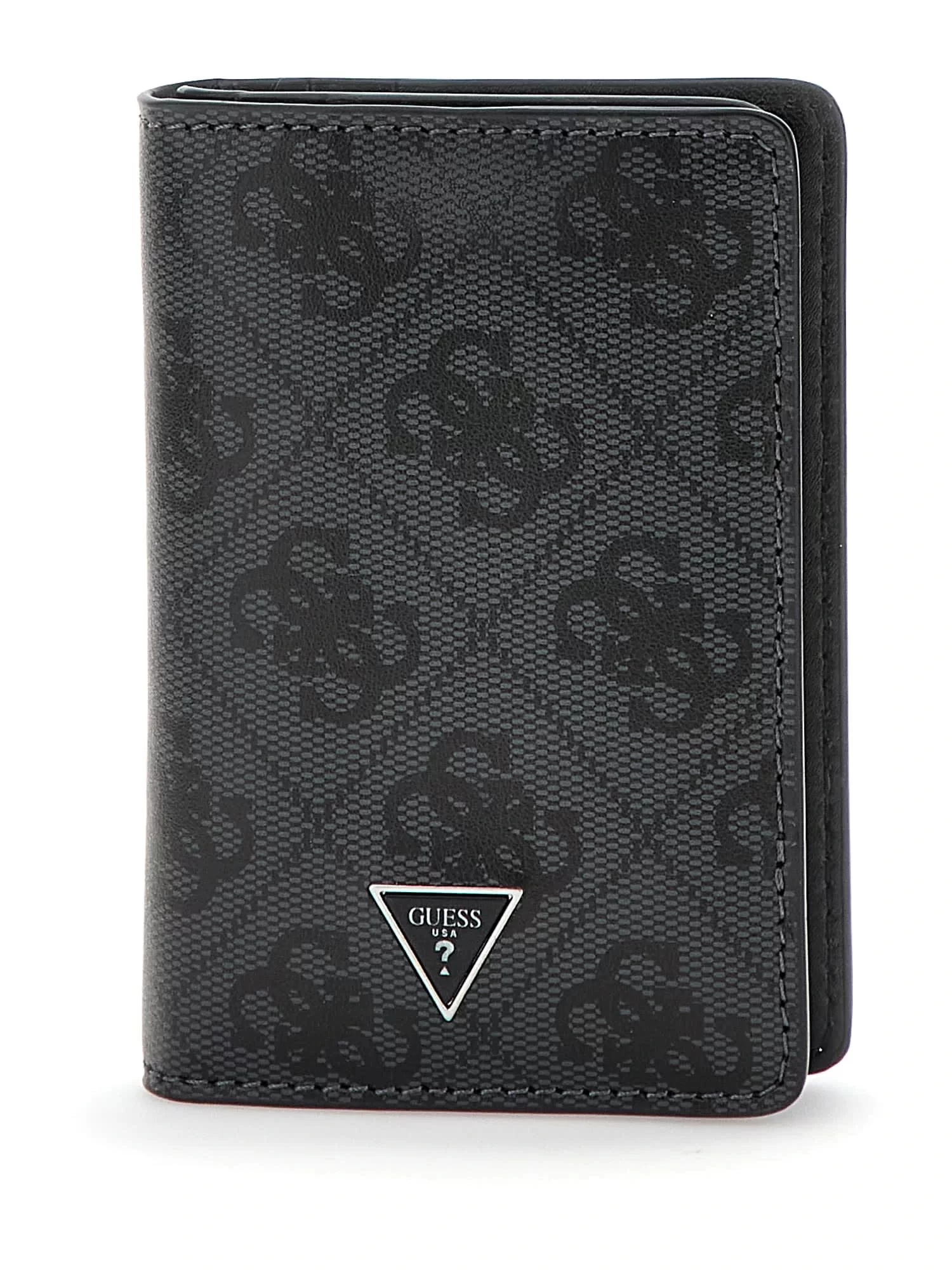 Guess Madrıd Flat Card Holder W Flap Erkek Siyah Cüzdan SMMALLLEA21-BLA