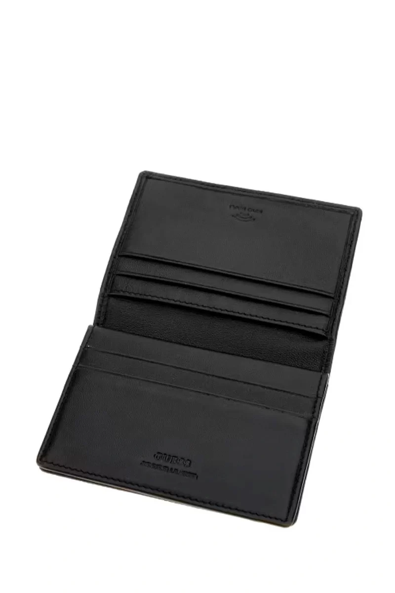 Guess Madrıd Flt Card Holder W Flap Erkek Siyah Kartlık SMMADLLEA21-BLA