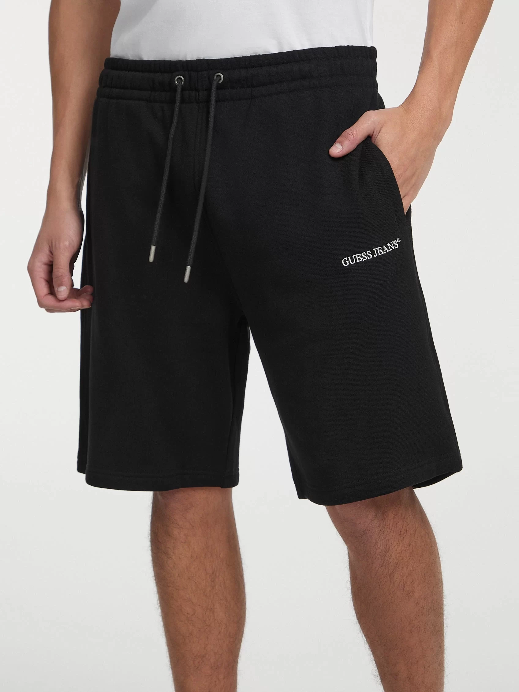 Guess jeans Gj Reg Embro Shorts Erkek Siyah Şort M5GD49KCPR1-JBLK