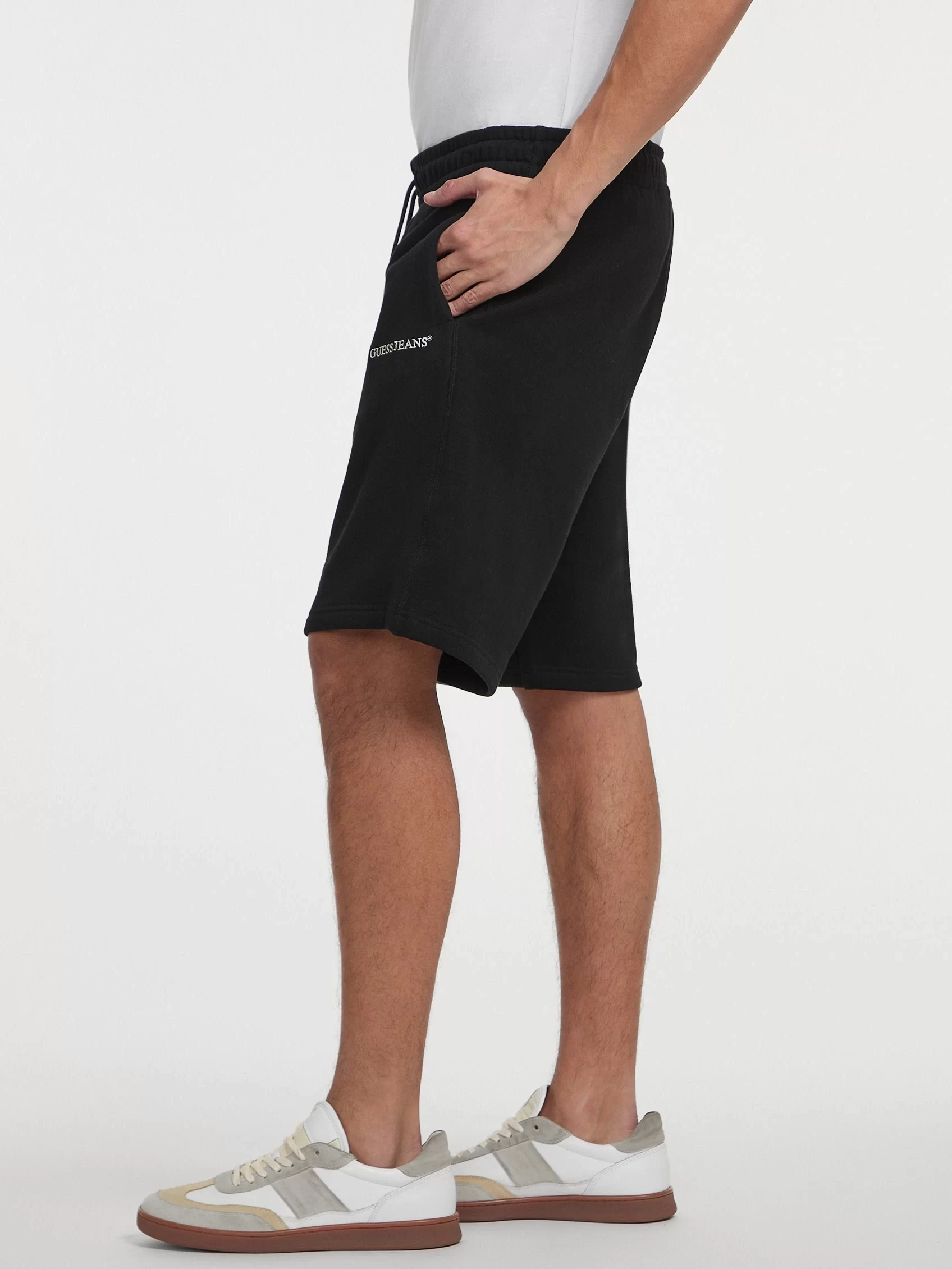 Guess jeans Gj Reg Embro Shorts Erkek Siyah Şort M5GD49KCPR1-JBLK