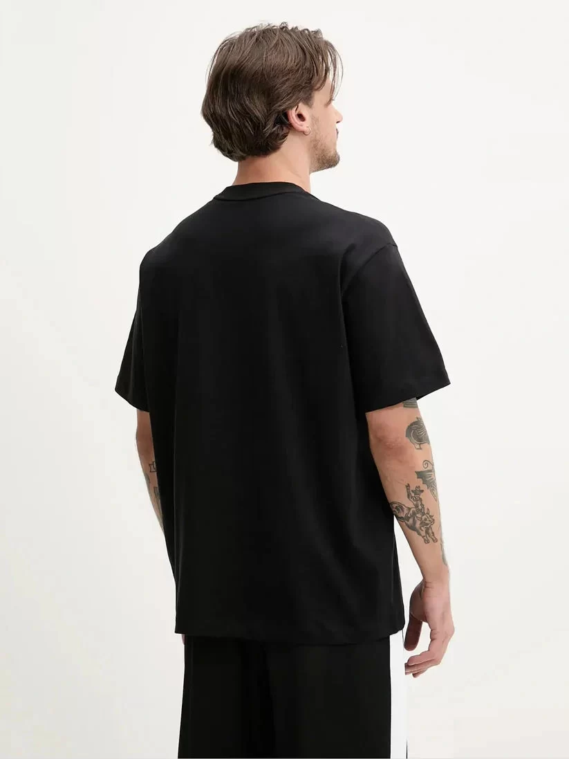Guess jeans Gj Ss Cn Os Embroıdery Patch T Erkek Siyah T-Shirt M5GI56K8FQ4-JBLK
