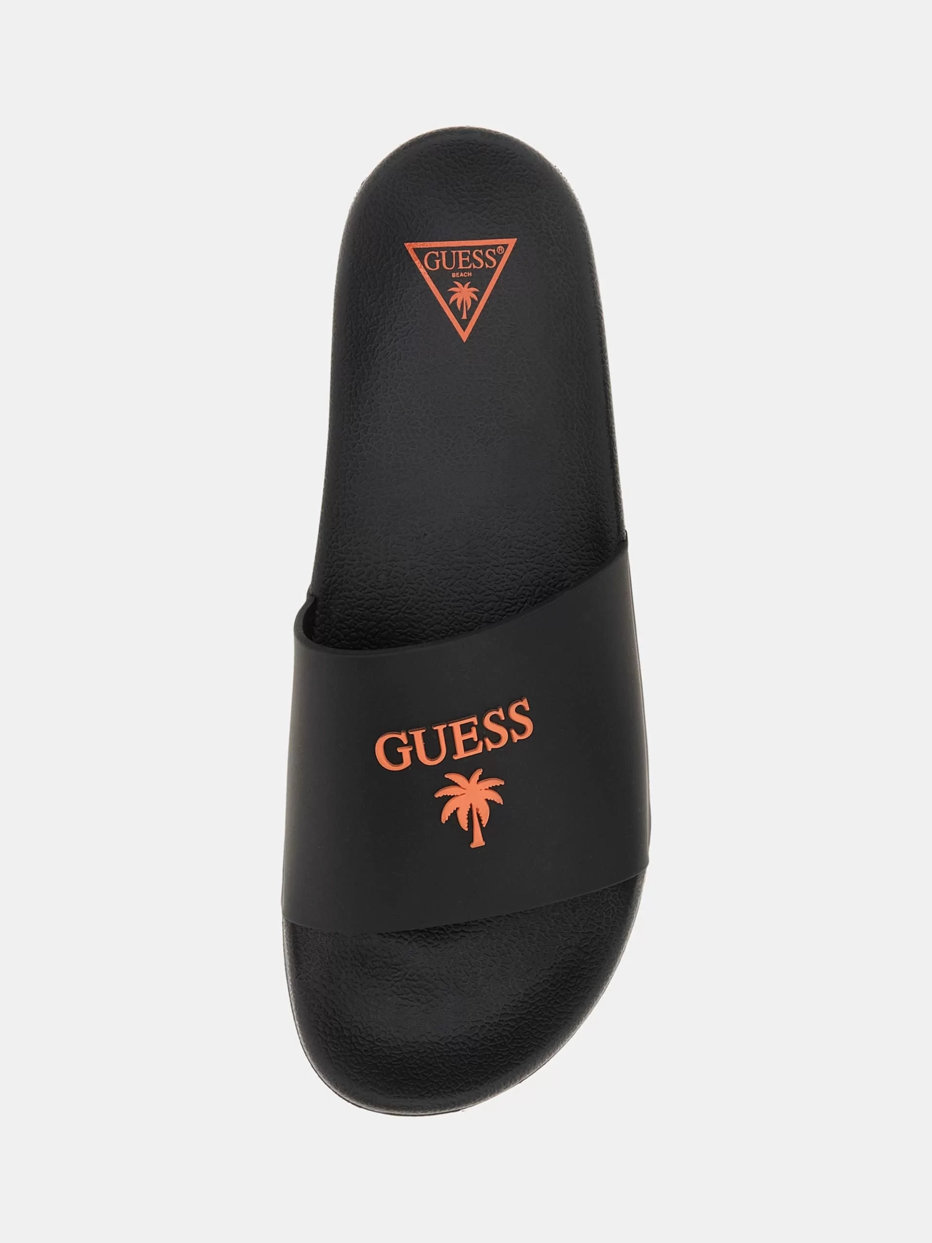 Guess Slıdes Palma Erkek Siyah Terlik F5GZ05BB00F-JBLK