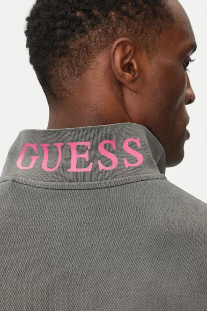 Guess Ss Basıc Gd Polo Erkek Siyah T-Shirt F5GP00K9WF1-JBLK