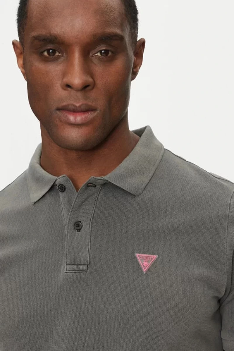 Guess Ss Basıc Gd Polo Erkek Siyah T-Shirt F5GP00K9WF1-JBLK
