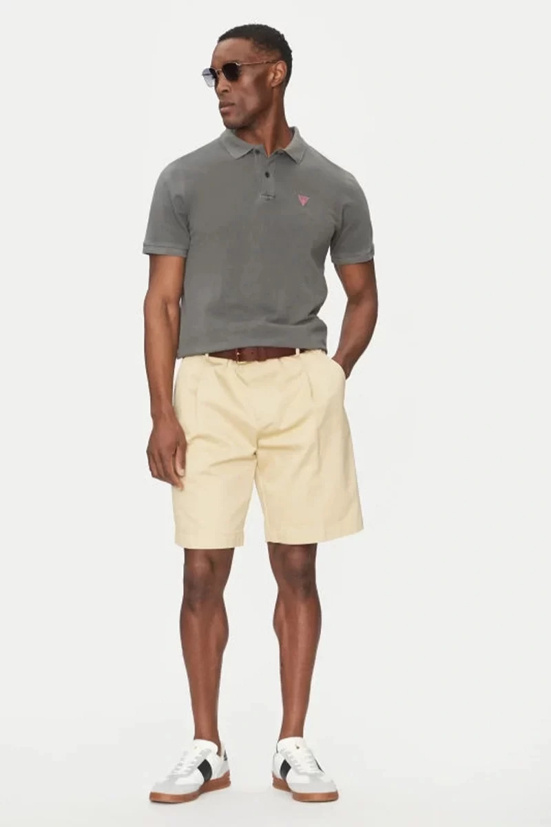 Guess Ss Basıc Gd Polo Erkek Siyah T-Shirt F5GP00K9WF1-JBLK