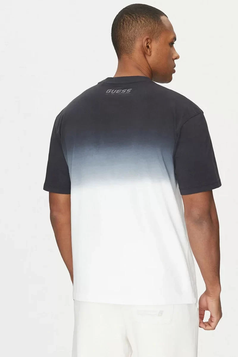 Guess Slug Cn T-Shırt Erkek Siyah T-Shirt Z5GI02I3Z14-JBLK