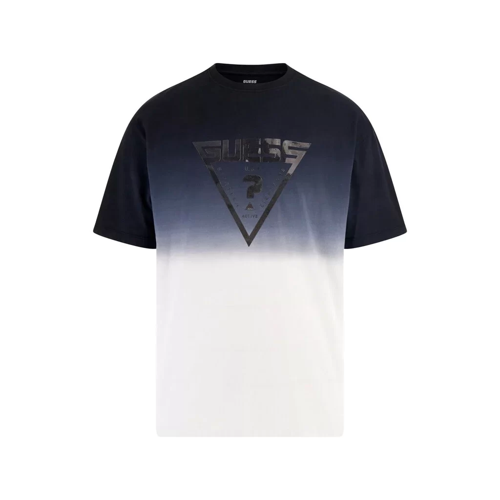 Guess Slug Cn T-Shırt Erkek Siyah T-Shirt Z5GI02I3Z14-JBLK