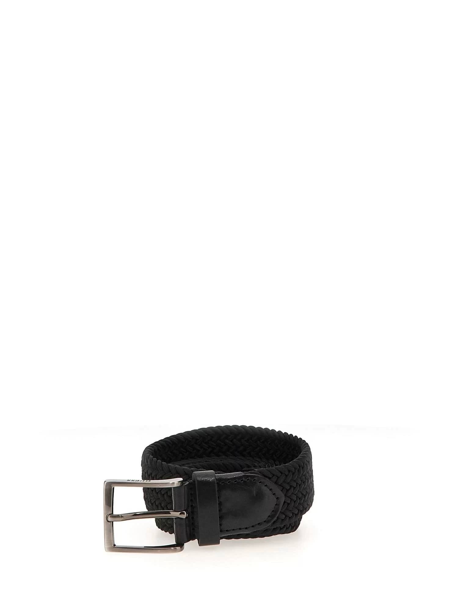 Guess Sosa Not Adjustable Belt H35 Erkek Siyah Kemer BMSOFWP5235-BLA
