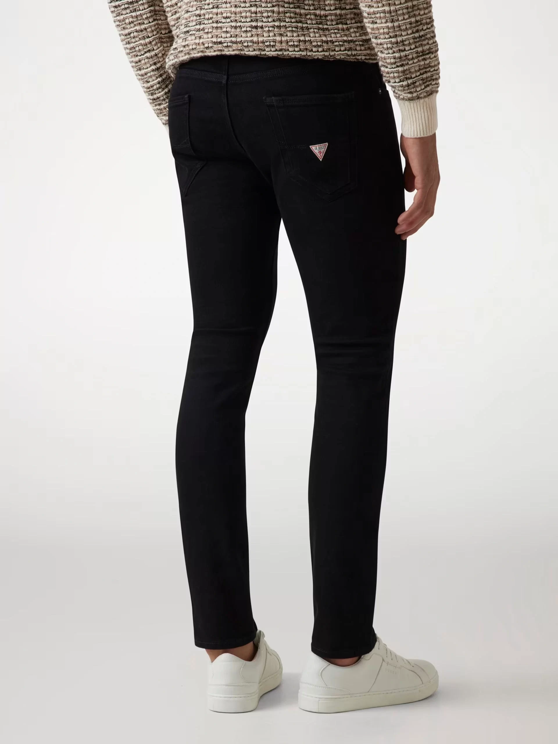 Guess Mıamı Erkek Siyah Jeans M2YAN1D4Q51-2CRB