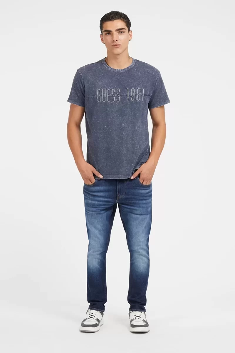 Guess Mıamı Erkek Lacivert Jeans M2YAN1D4Q41-2CRD