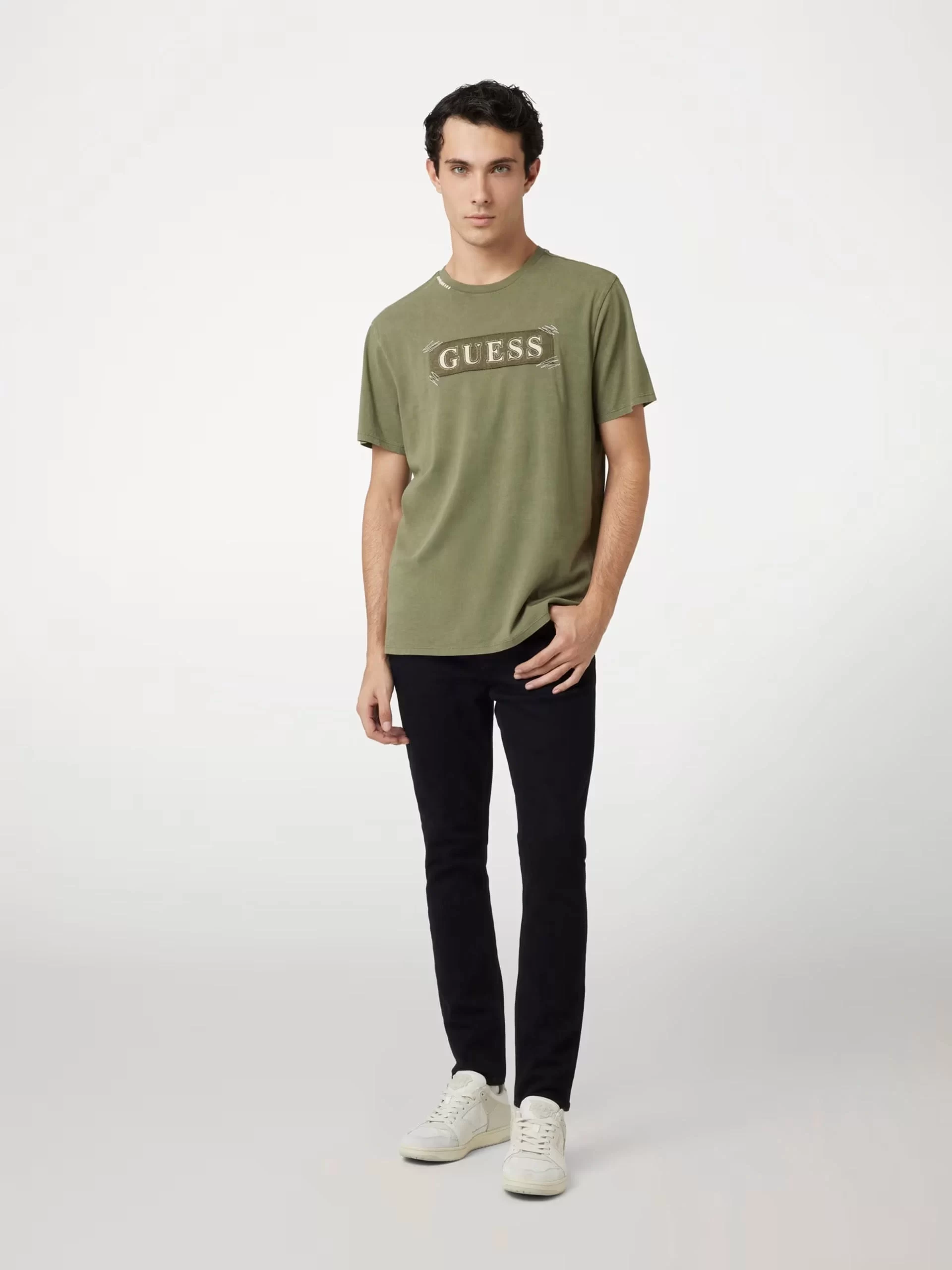 Guess Chrıs Erkek Siyah Jeans M2YA27D4Q51-2CRB
