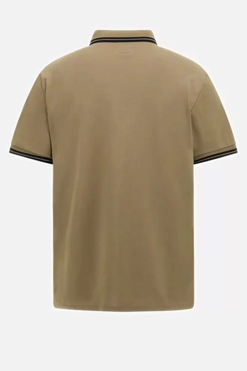 Guess Ss Sports Pıque Trngl Polo Erkek Kahverengi T-Shirt M2GP34KARS0-G1O5