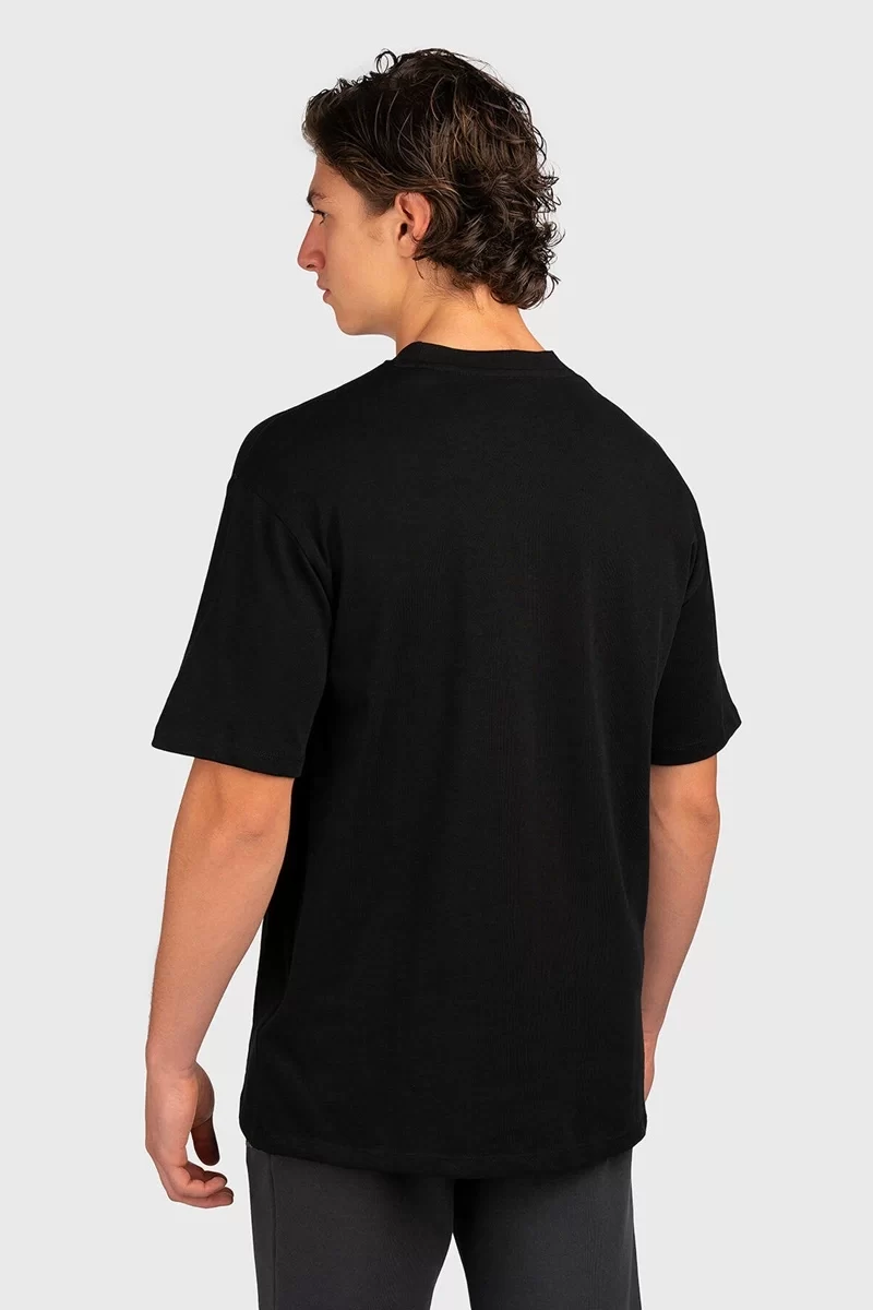 Guess Dalım Cn T-Shırt Erkek Siyah T-Shirt Z4BI00KCE21-JBLK