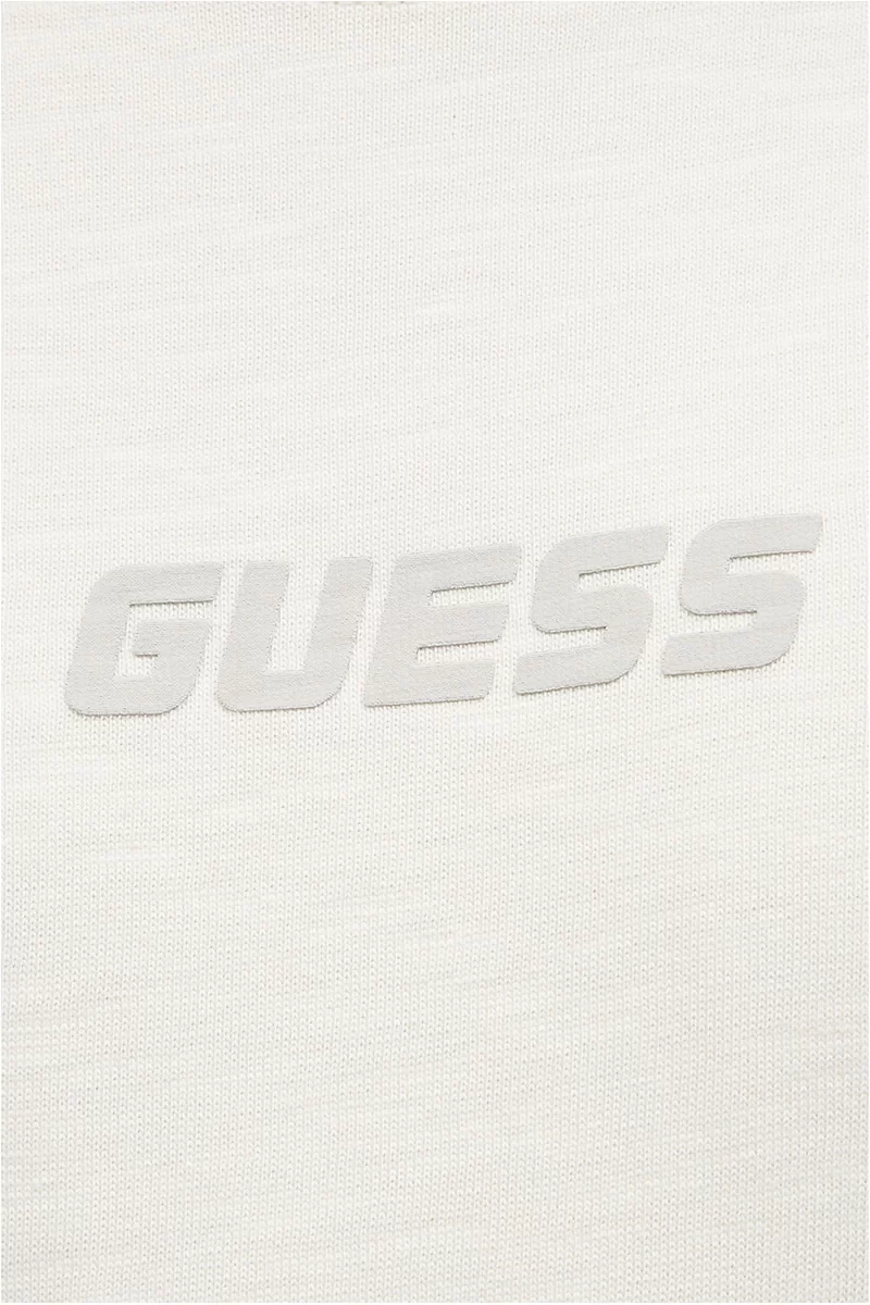 Guess Dalım Cn T-Shırt Erkek Beyaz T-Shirt Z4BI00KCE21-G018