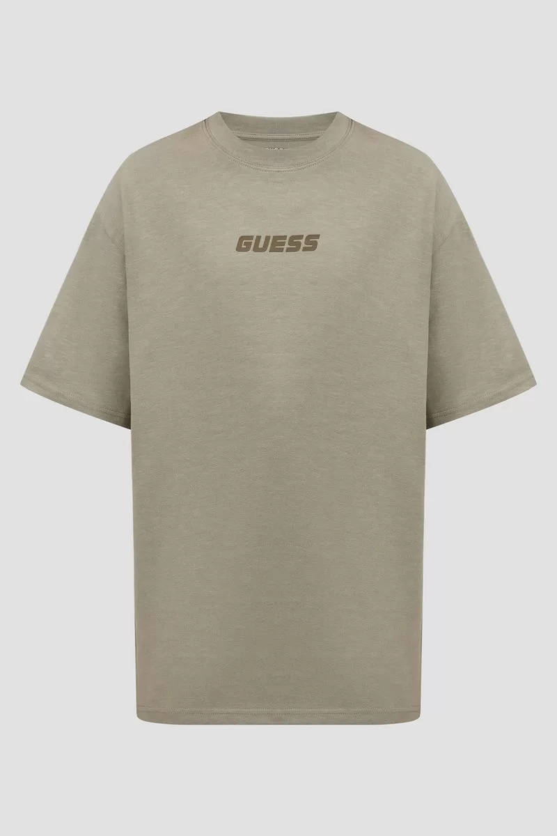 Guess Dalım Cn T-Shırt Erkek Gri T-Shirt Z4BI00KCE21-G855
