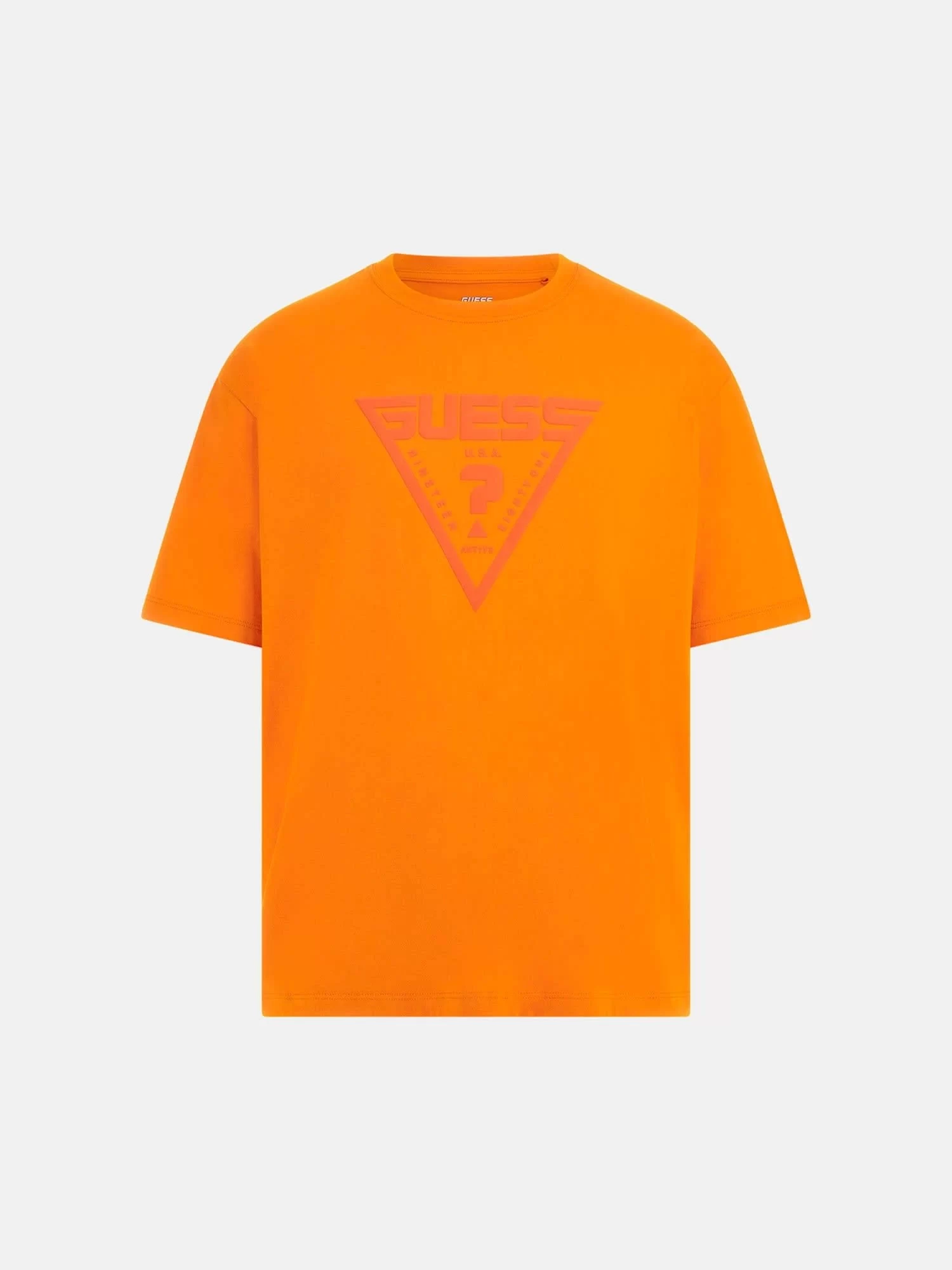 Guess Erkek Turuncu T- Shirt