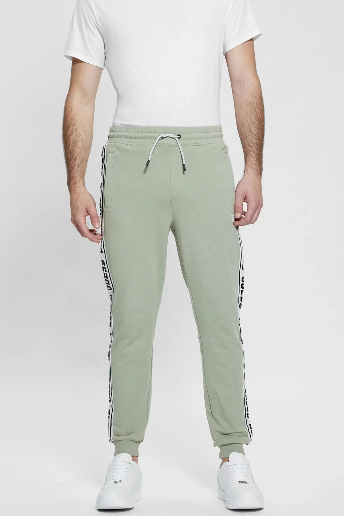 Guess New Arlo Long Pant Erkek Yeşil Eşofman Altı Z2YB19K6ZS1-G855