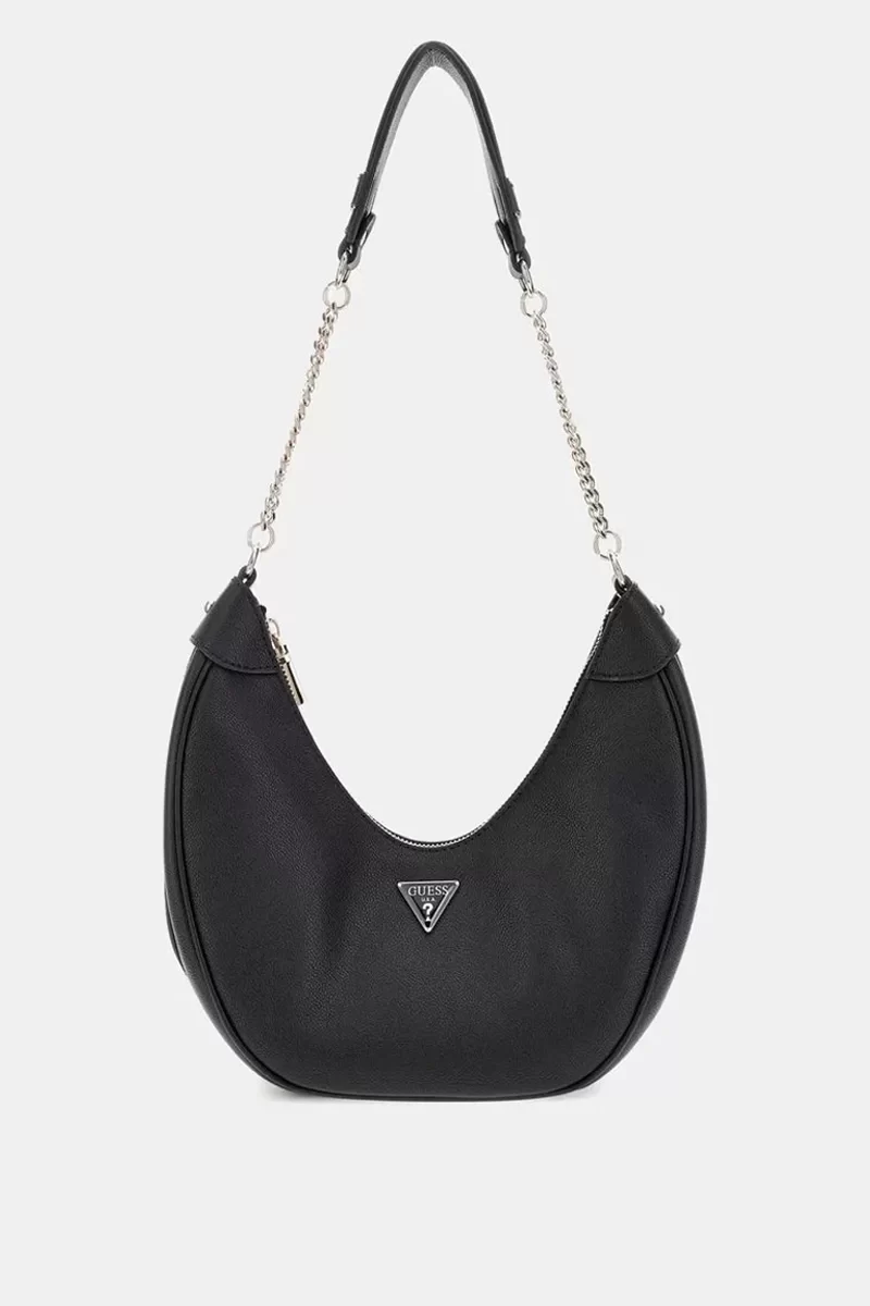 Guess Fedora Hobo Kadın Siyah Omuz Çantası HWBG9519010-BLA