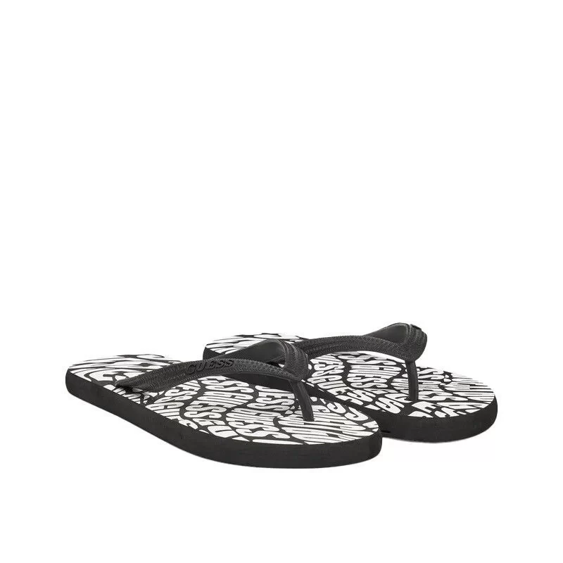 Guess Flıp Flop Erkek Siyah Terlik F5GZ07BB00H-JBLK