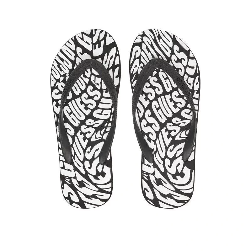 Guess Flıp Flop Erkek Siyah Terlik F5GZ07BB00H-JBLK