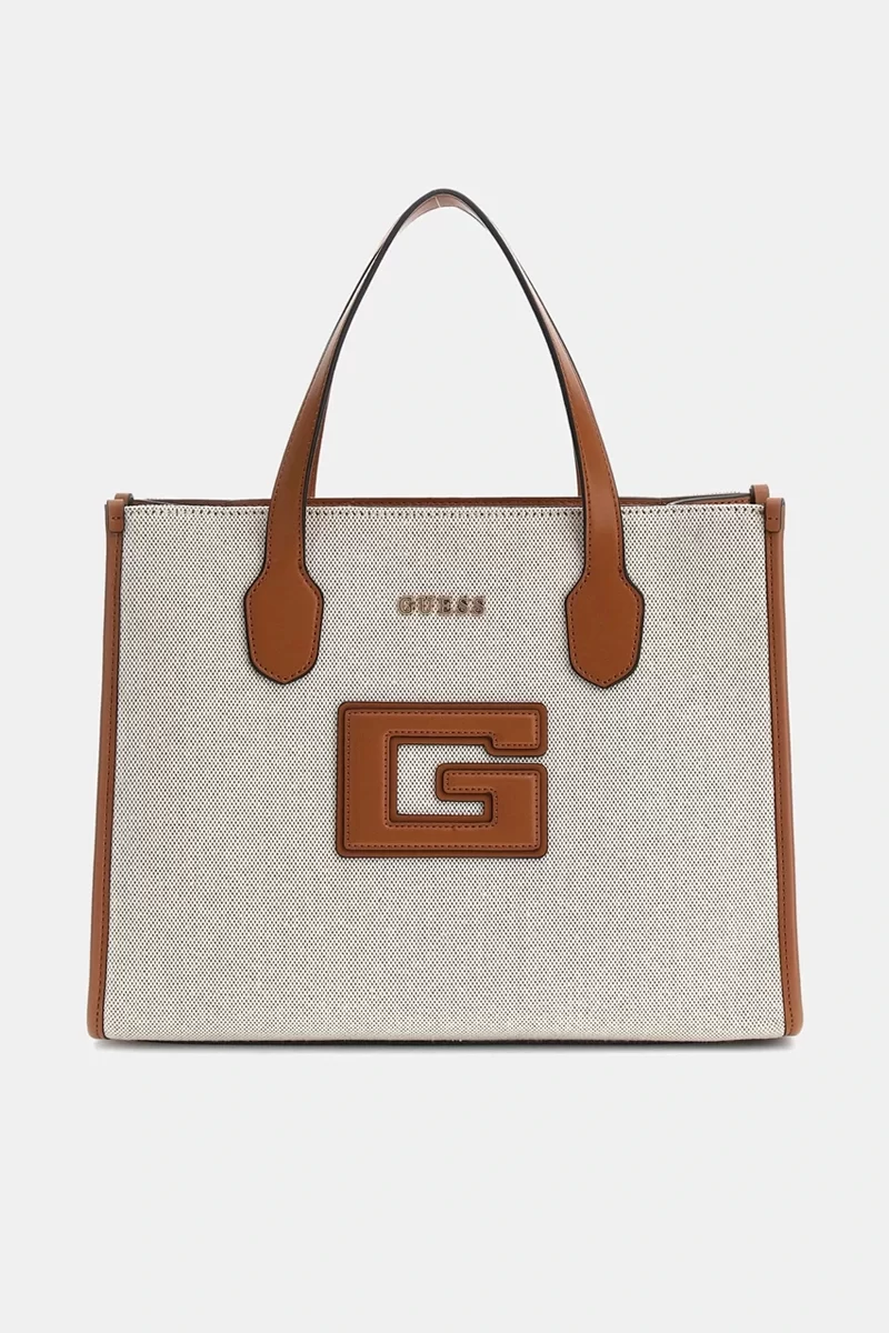 Guess G Status 2 Compartment Tote Kadın Çok Renkli El Çantası HWWG9198220-NTC