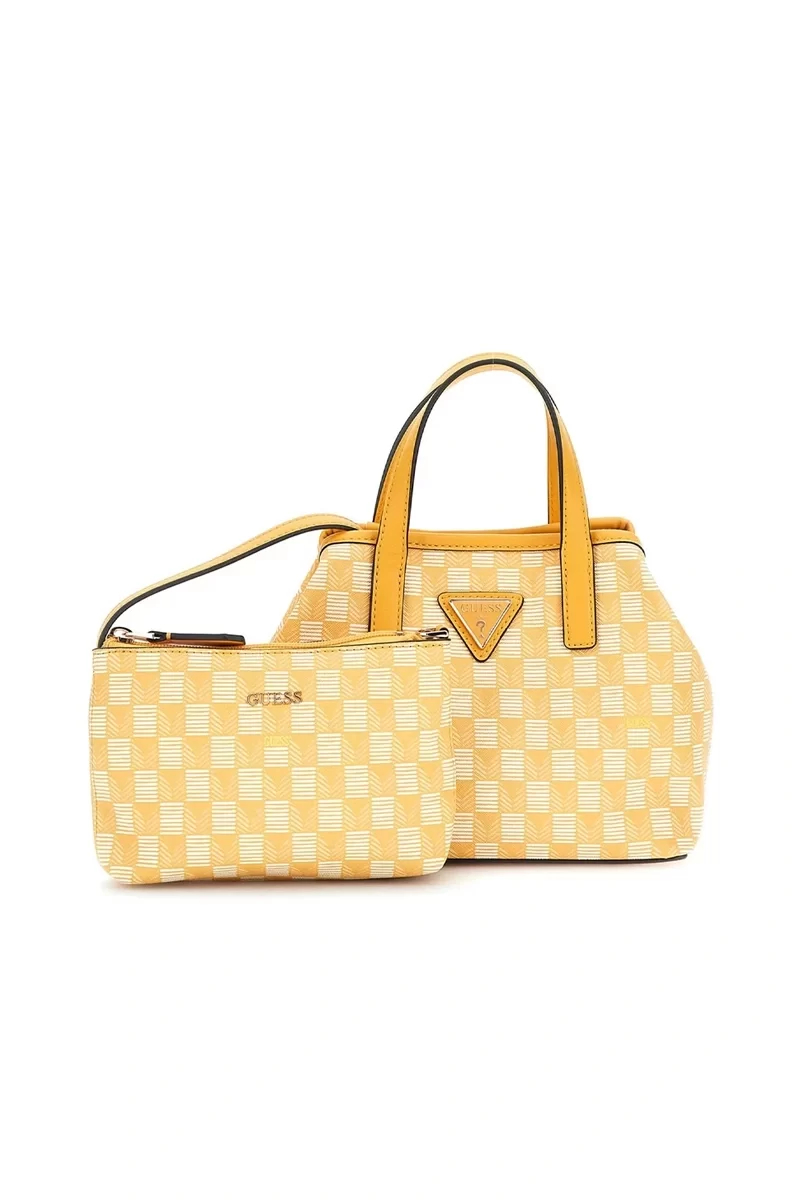 Guess G Wave Mını Tote Kadın Sarı Mini Çanta HWJT9344750-YWL