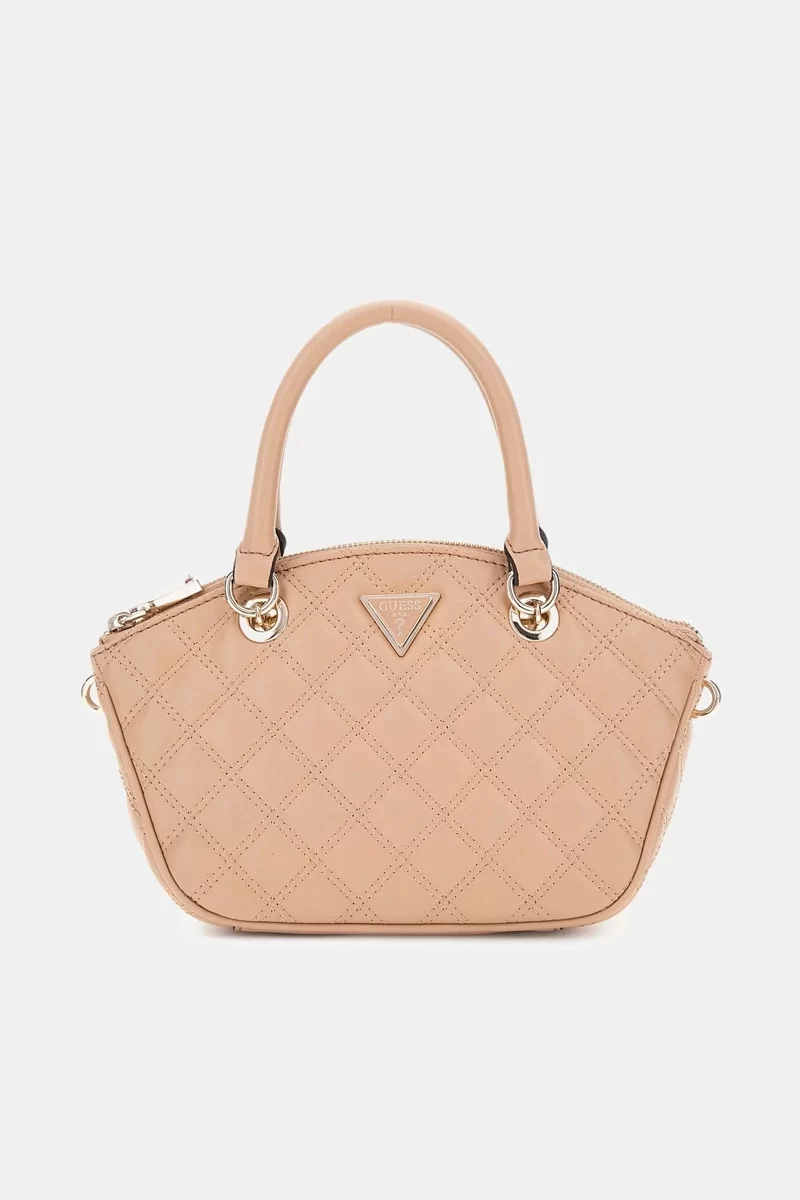 Guess Gıully Mını Satchel Kadın Bej Mini Çanta HWQG8748760-BEI