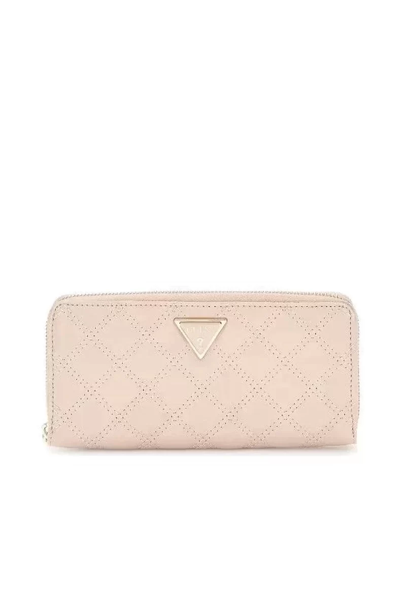 Guess Gıully Slg Large Zıp Around Kadın Bej Cüzdan SWQG8748146-BEI