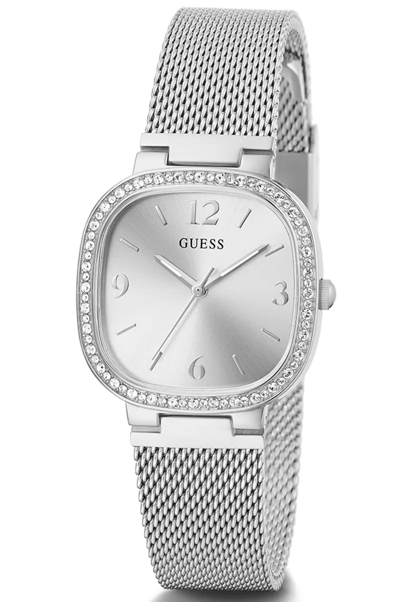 Guess Kadin Metalik Gri Kol Saati GUGW0354L1