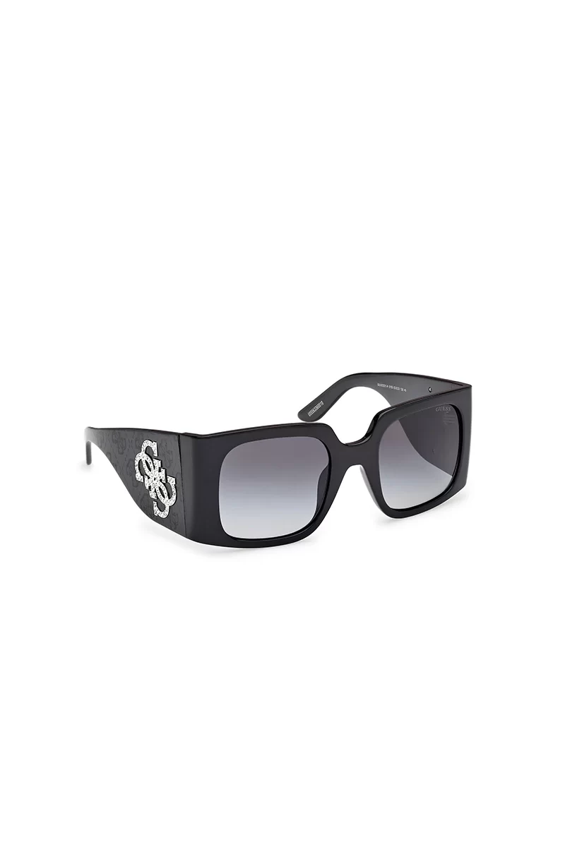 Guess Kadın Siyah Desenli Güneş Gözlüğü 01.82.0020101B