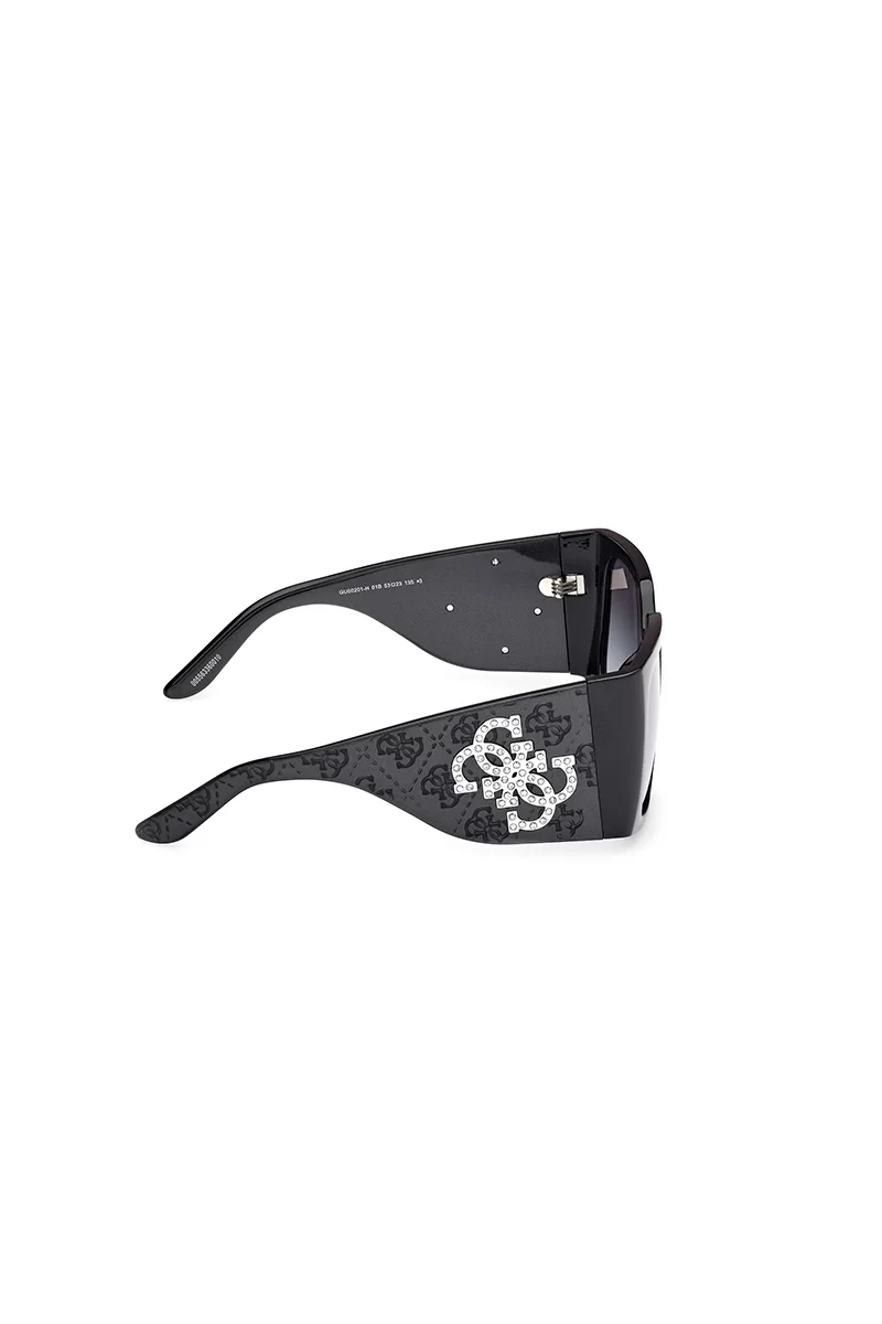 Guess Kadın Siyah Desenli Güneş Gözlüğü 01.82.0020101B