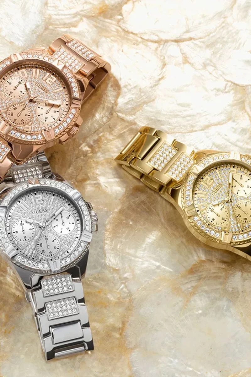 Guess Kadin Metalik Gri Kol Saati GUW1156L1